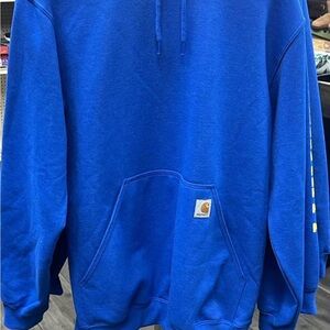 Carhartt Men's Blue Hoodie